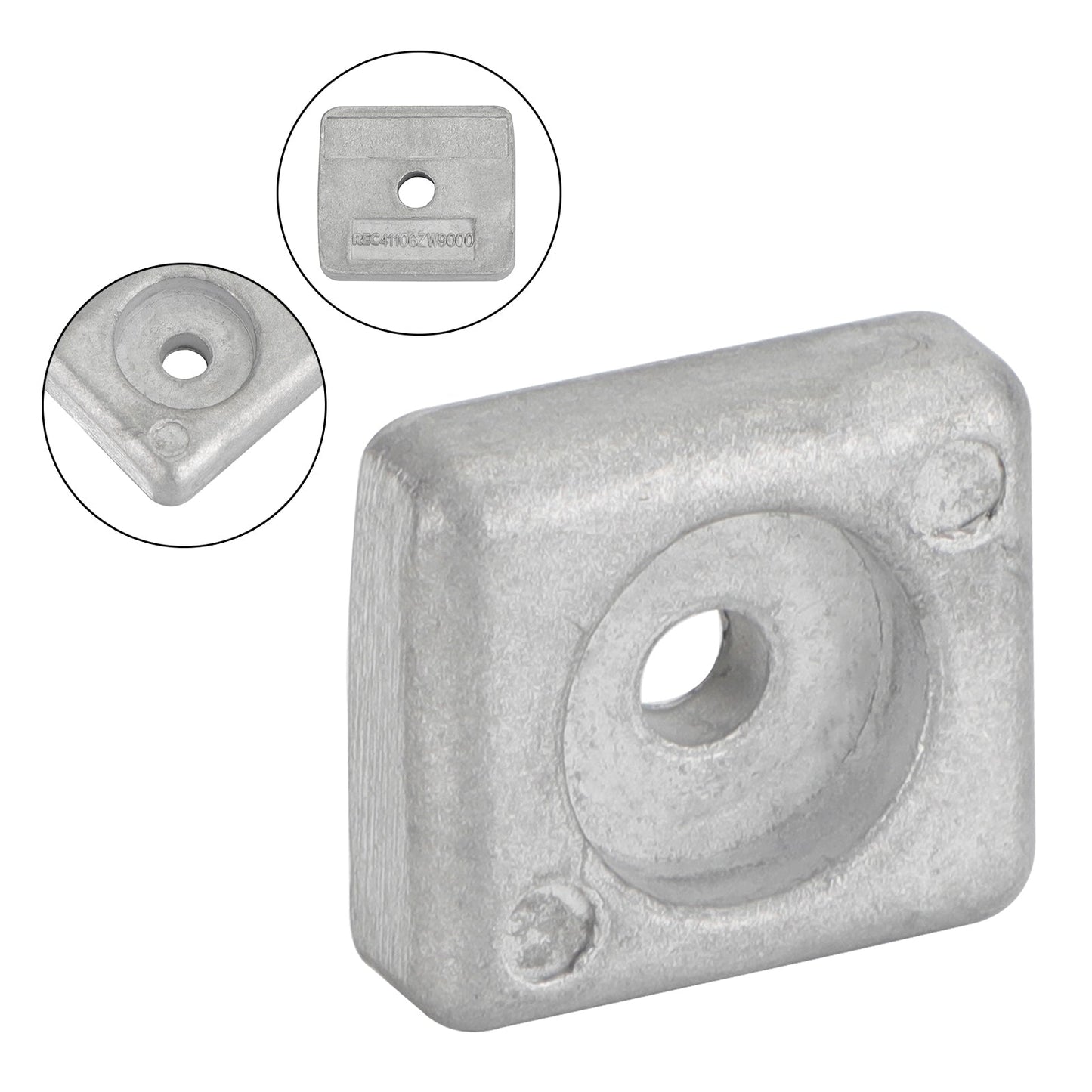 Blocco Anodo ALLUMINIO per Honda BF 8-50PS anodo sostituisce 41106-ZW9-000