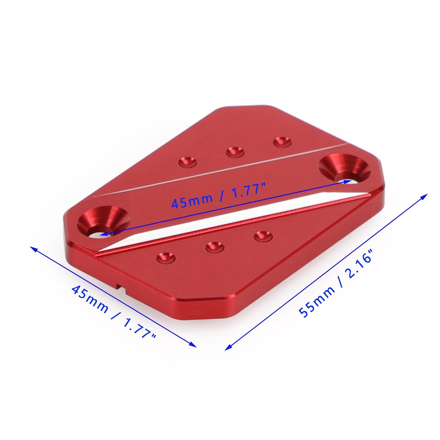 Tappo coperchio serbatoio freno anteriore CNC per Yamaha YZF-R125 14-21 MT125 MT-125 16-21 generico