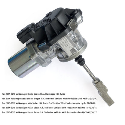 Turbocompressore Wastegate Attuatore 06K145613B per VW Passat B7 1.8 2014- Generico
