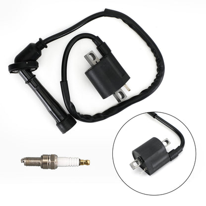 Bobina di accensione Candela adatta per Suzuki LTZ400 LT-Z 400 Quadsport 33410-09F00 Generico
