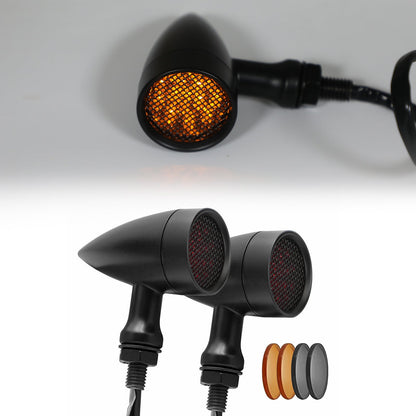 M10 Indicatori luminosi indicatori di direzione a LED per moto universali Lampada lampeggiante Generico