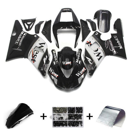 Amotopart Yamaha YZF 1000 R1 2000-2001 Kit Carena Carrozzeria Plastica ABS