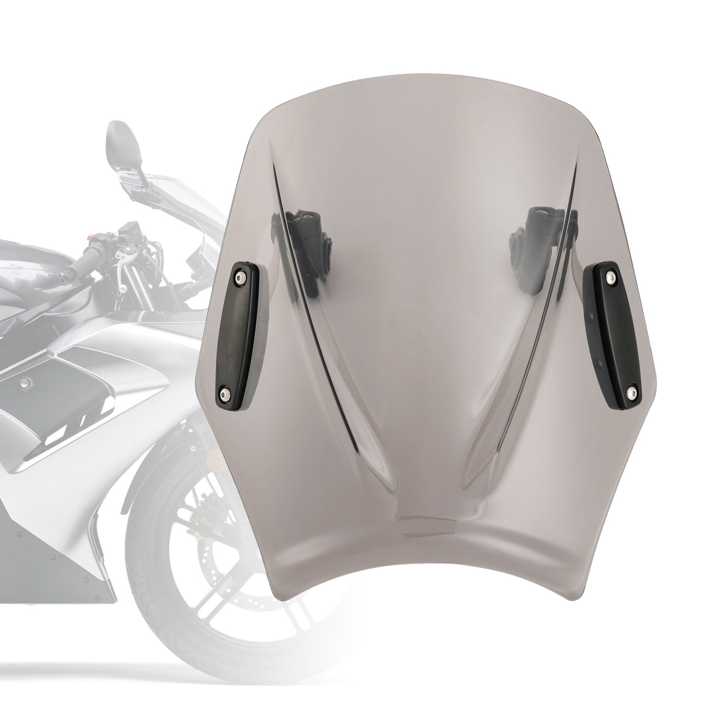 Moto con manubrio da 22mm / 7/8" Parabrezza WindScreen Universale