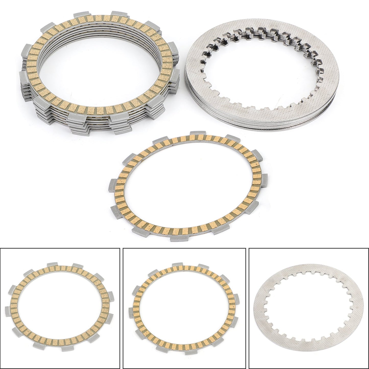 Kit Frizione ferro e Dischi Frizione per Suzuki GSX 600 750 F GSF650 Bandit 98-06 Generico