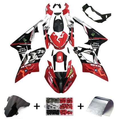 Amotopart BMW S1000RR 2017-2018 Kit Carenatura Carrozzeria Plastica ABS