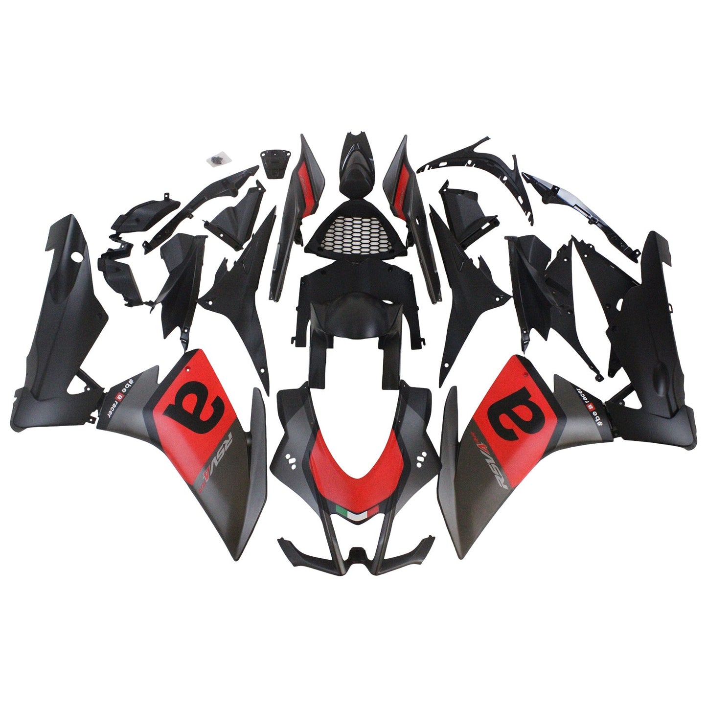 Amotopart Aprilia RSV4 1000 2009-2015 Kit Carena Carrozzeria Plastica ABS
