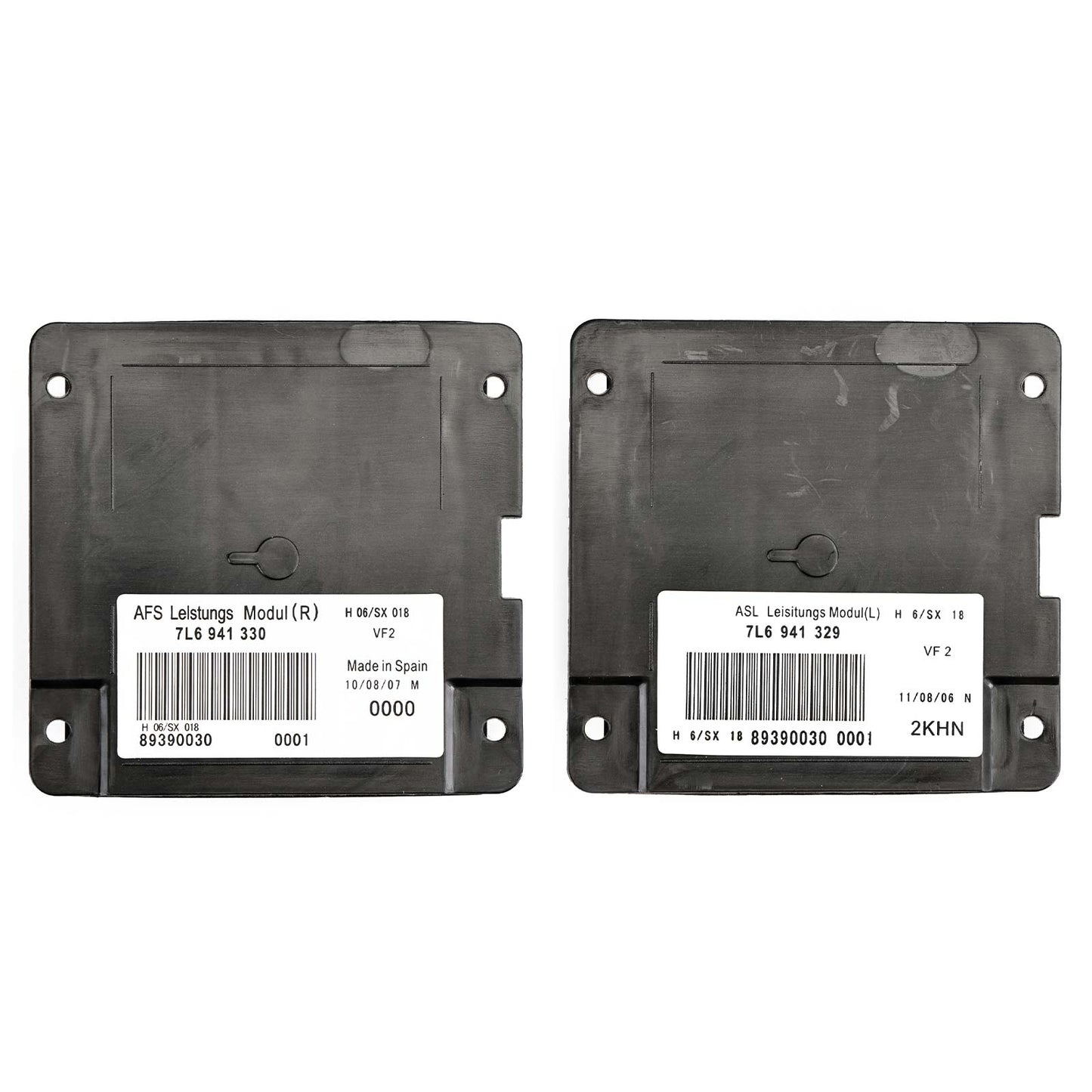 2002-2006 VW Touareg 7L Sinistro + Destro Faro AFS Curva Modulo 7L6941329 7L6941330