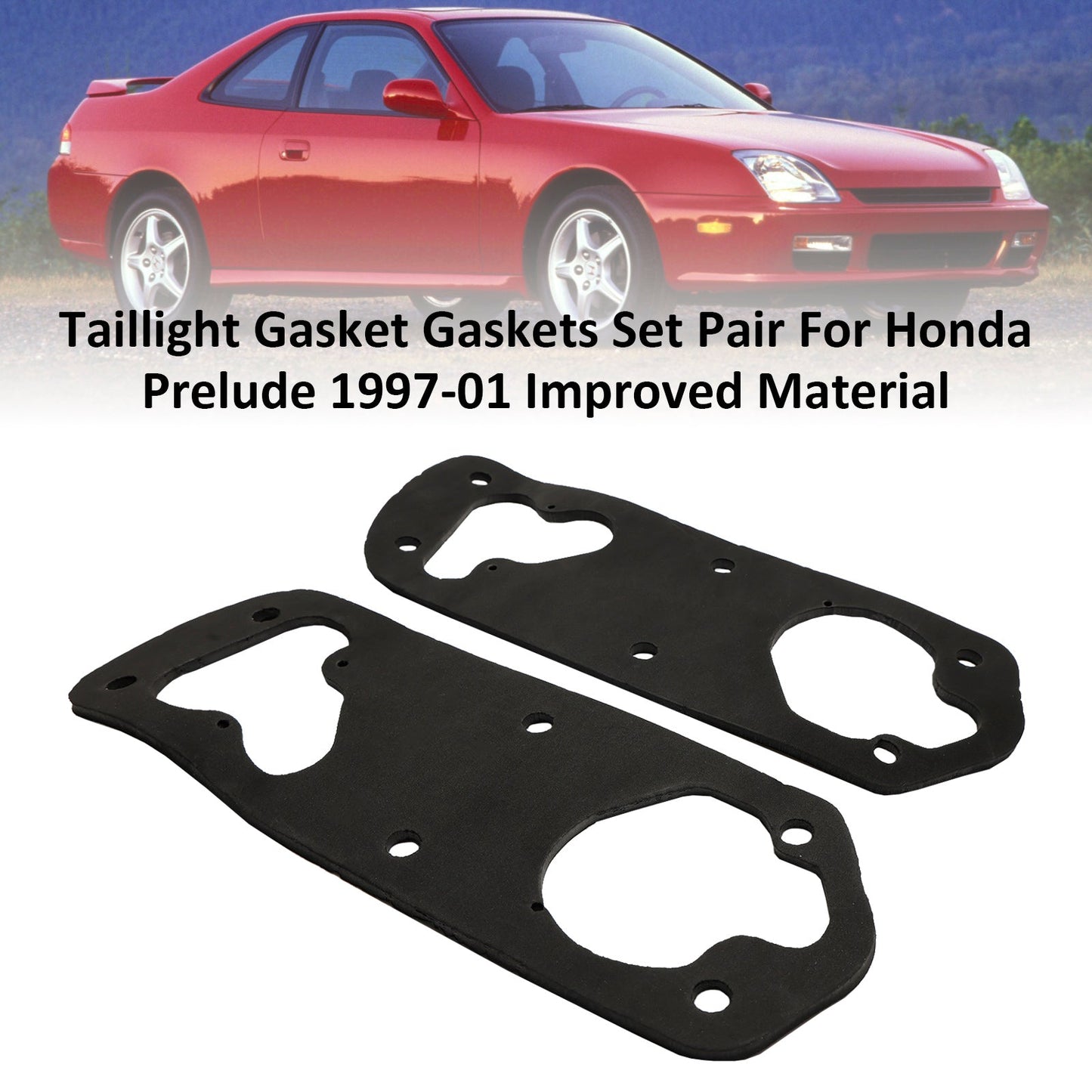 Coppia guarnizioni guarnizioni fanale posteriore per Honda Prelude 1997-01 Materiale migliorato