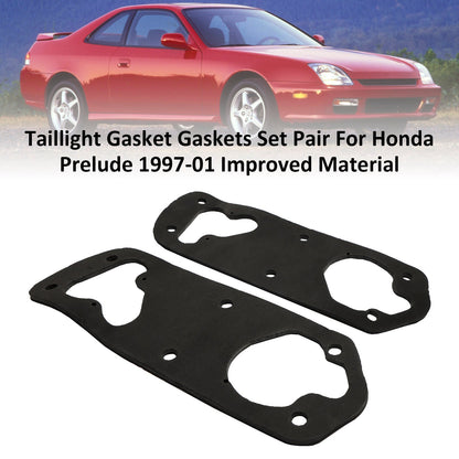 Coppia guarnizioni guarnizioni fanale posteriore per Honda Prelude 1997-01 Materiale migliorato