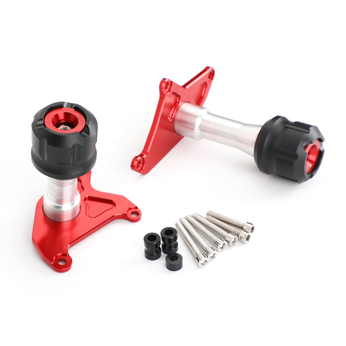 KIT TAMPONI PARATELAIO DEFENDER NERO per Honda MSX125 MSX125SF Grom 2013-2020