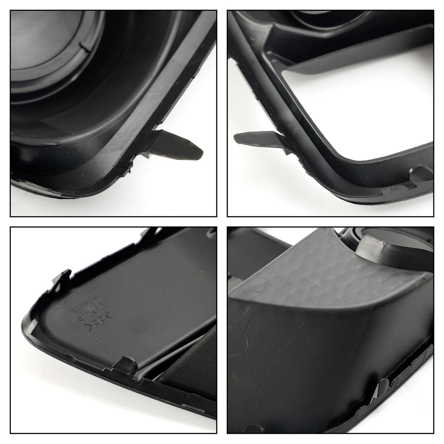 Subaru WRX e STi 2015-2017 2 pezzi copertura fendinebbia anteriore lunetta griglia griglia