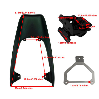 2018-2022 Kawasaki Z900RS Carenatura coda + staffa targa
