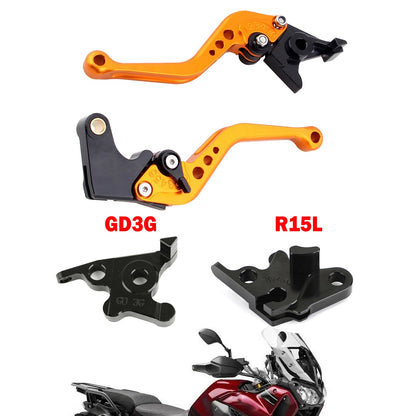 Leva freno frizione corta moto adatta per YAMAHA MT125 2014-2019 Generico