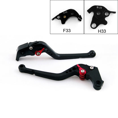 Leve freno frizione lunghe per Honda CB1000R 08-14 CBR1000RR/FIREBLADE 04-07 Nero Generico