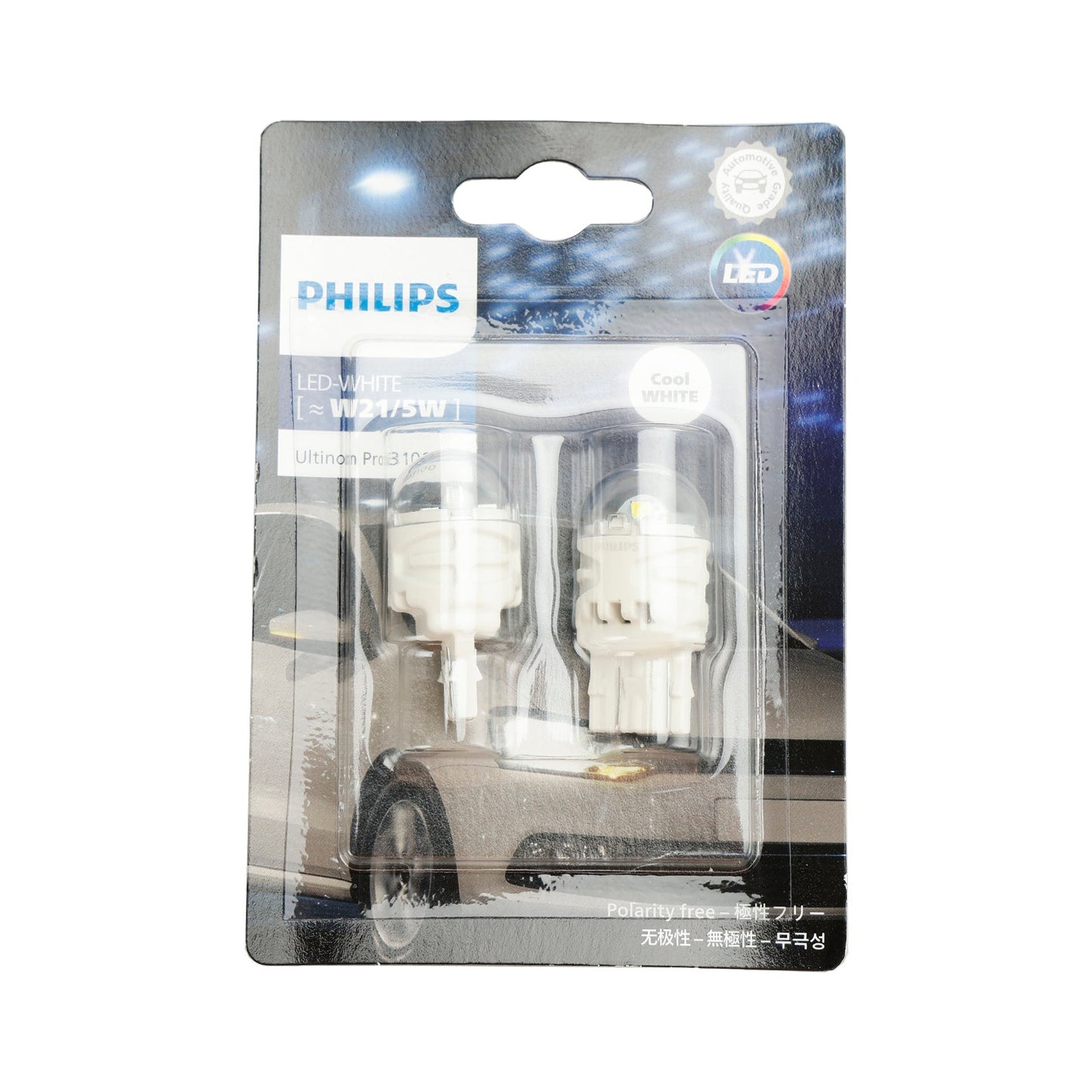 Per Philips 11066CU31B2 Ultinon Pro3100 LED-BIANCO W21/5W 6000K W3x16d