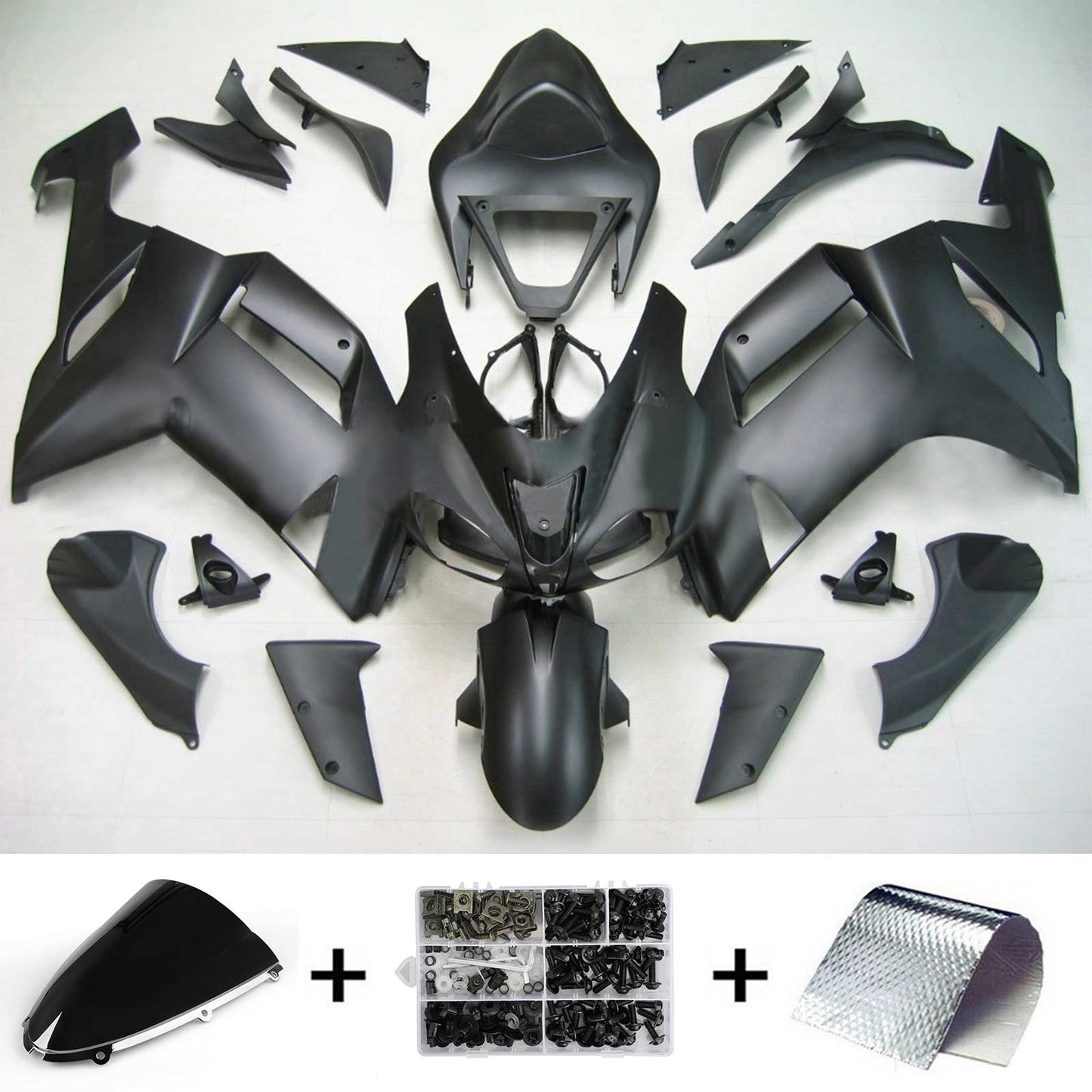 Kit Carenatura Per Kawasaki ZX6R 636 2007-2008 Generico