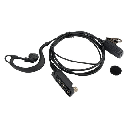Caltta PD790-025 Auricolare con gancio auricolare ovale PTT in un walkie-talkie per Caltta PD790