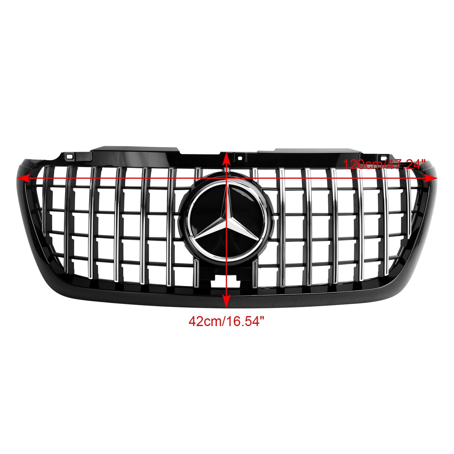 Griglia per paraurti anteriore Mercedes Sprinter W907 W910 2018-2023