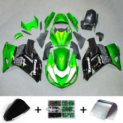 Amotopart Kawasaki ZX14R 2006-2011 Kit carena Carrozzeria Plastica ABS