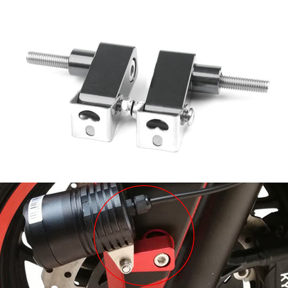 Coppia CNC Titan M8 Supporto per staffa di montaggio per fendinebbia per fari per motociclette