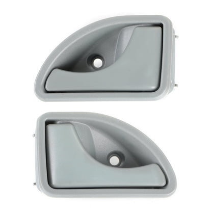 2x maniglia interna per porta grigia anteriore sinistra + destra per Renault Kangoo Twingo I generico