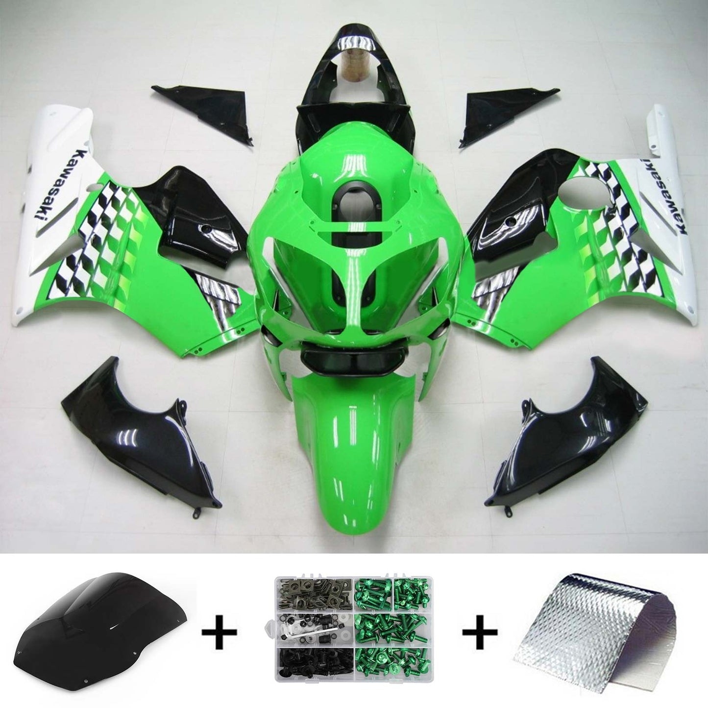 Kit Carenatura Per Kawasaki ZX12R 2000-2001 Generico