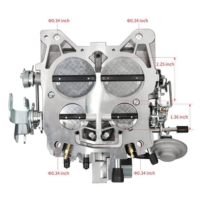 1966-1970 V8 Chevy big block Mark IV 6.5L/396 Street Quadrajet Carburatore 750 CFM 7040021