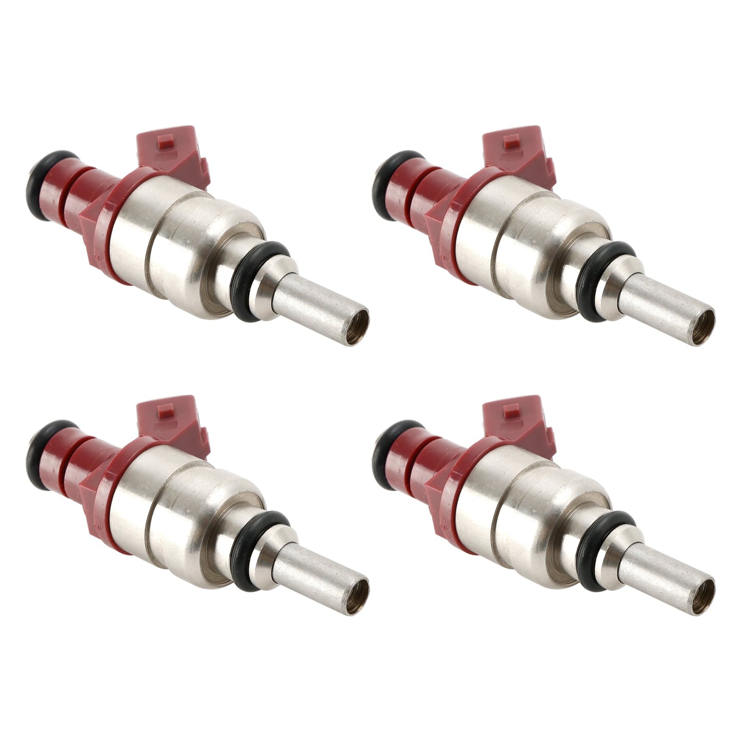 4PCS Iniettore di carburante A2710780023 Adatto per Mercedes Benz Classe C Classe CLK 1.8L