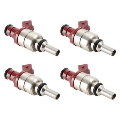 4PCS Iniettore di carburante A2710780023 Adatto per Mercedes Benz Classe C Classe CLK 1.8L