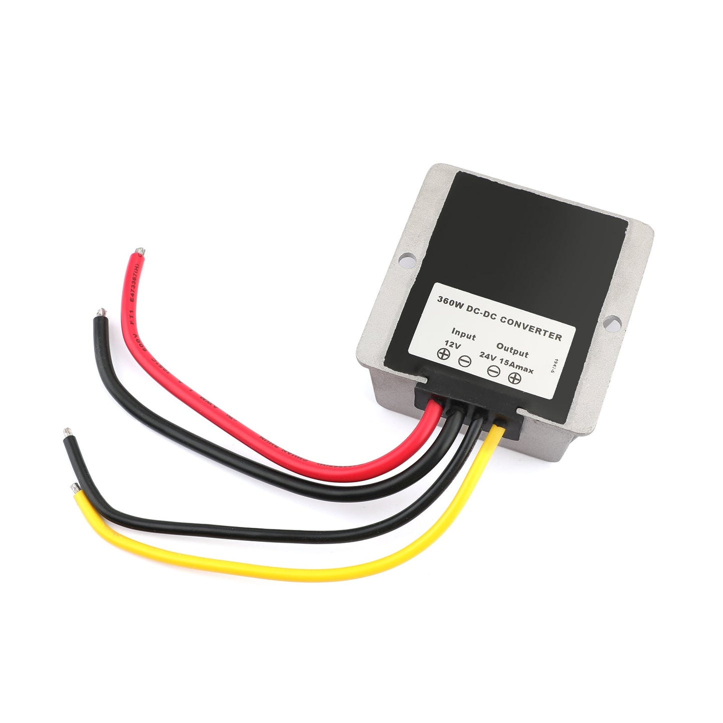 Regolatore convertitore DC/DC impermeabile da 12V fino a 24V 15A 360W