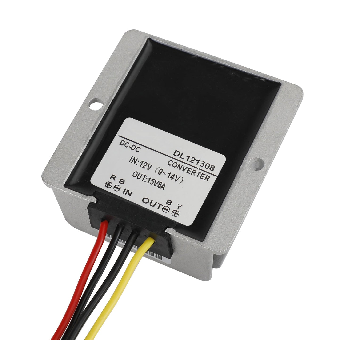 Regolatore convertitore DC/DC impermeabile 12V Step fino a 15V 8A 120W
