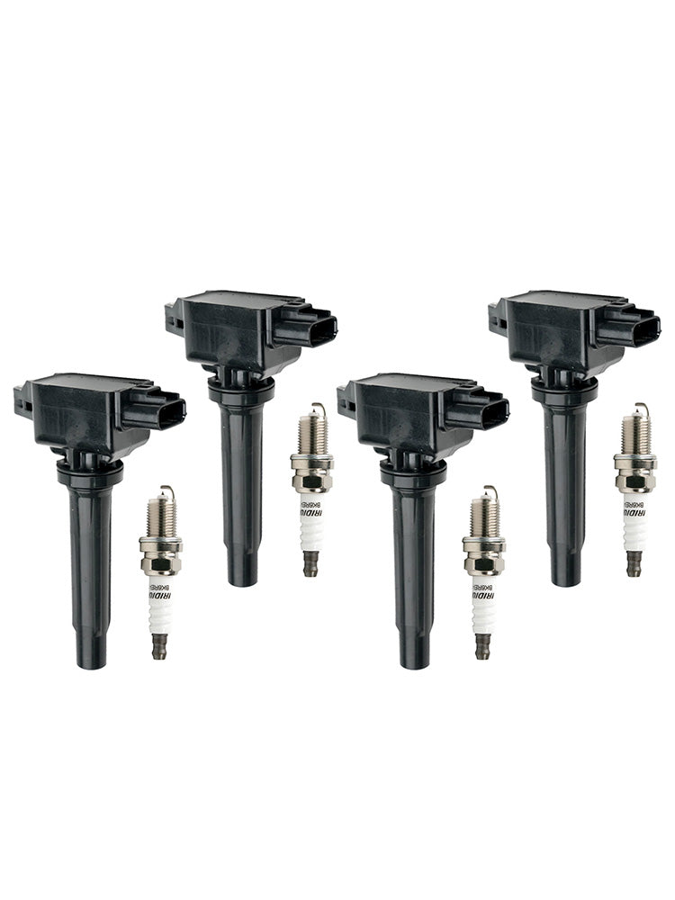 2012-2020 Mazda 3 2.0L L4 4x Bobine di accensione+Candele UF656