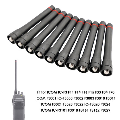 Antenna 85mm per autoradio UHF 450-570 MHz per ICOM IC-F3 F11 F14 F16 F15 F33 F34 F70