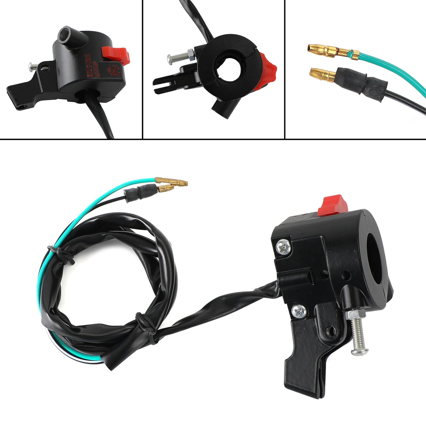 Starter Stop Switch Kill Switch Housing Per Honda CRF50F 04-21 35130-GEL-D61 Generico