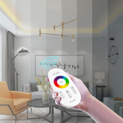 Telecomando 2.4G Touch RF Control per striscia luminosa a LED DC 12-24V RGBW