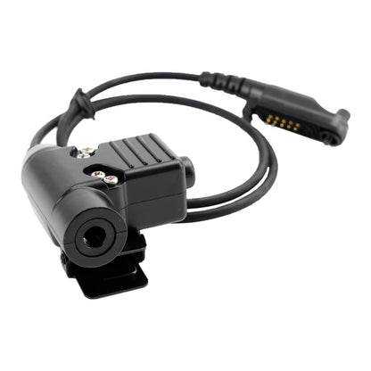 Cuffia regolabile con cancellazione del rumore 7.1-C5 per Hytera PD600 PD602 PD602g PD605