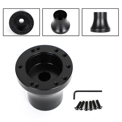 Mozzo adattatore per volante in alluminio per carrello da golf adatto per Club Car DS 1984-up nero generico