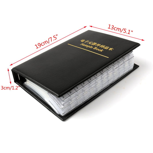 2000 PZ 0805 1% SMD Chip Resistore SMT 63 Valori + Condensatore 17 Valore Campione